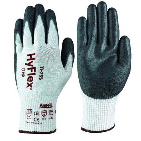 ถุงมือ Ansell : HYFLEX11-735 LEVEL5